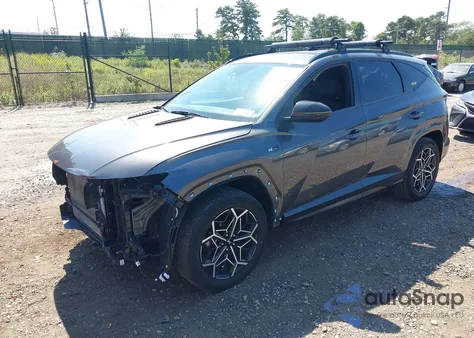 2022 Hyundai Tucson N Line from USA, damaged, VIN KM8JFCAEXNU088100